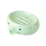 1 Pack Duck Ceramic Soap Dishes,Soap Holder with Drain,Soap Dish Container,Dish Soap Tray,Sponge Holder,Soap Tray for Shower,Bathroom,Bar,Kitchen,Counter (Duck)