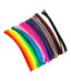 100-Pack Assorted Color Pipe Cleaners 12" DIY Stems for Floral Bouquets,Art & Crafts 8 Candy Colors Soft Stems for Shaping