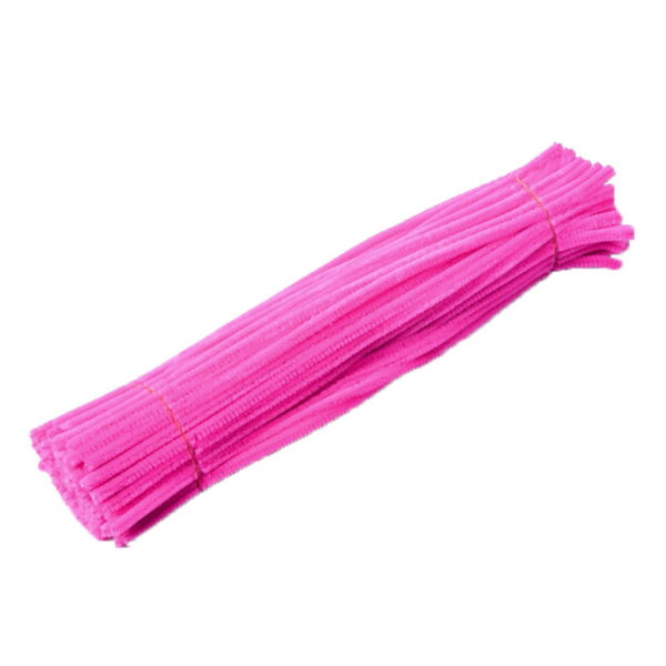 100Pc Pipe Cleanerpipe Cleaner for Craft Colanlan 100 Pcs Monochrome Chenille Stems, Pipe Cleaners Craft Fuzzy Sticks, Assorted Colors for Diy Arts and Craft Projects and...