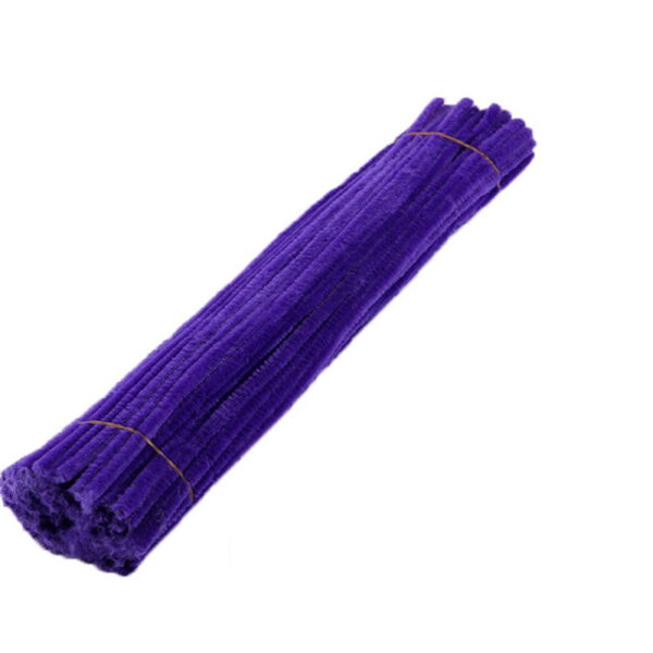 100Pc Pipe Cleanerpipe Cleaner for Craft Colanlan 100 Pcs Monochrome Chenille Stems, Pipe Cleaners Craft Fuzzy Sticks, Assorted Colors for Diy Arts and Craft Projects and...