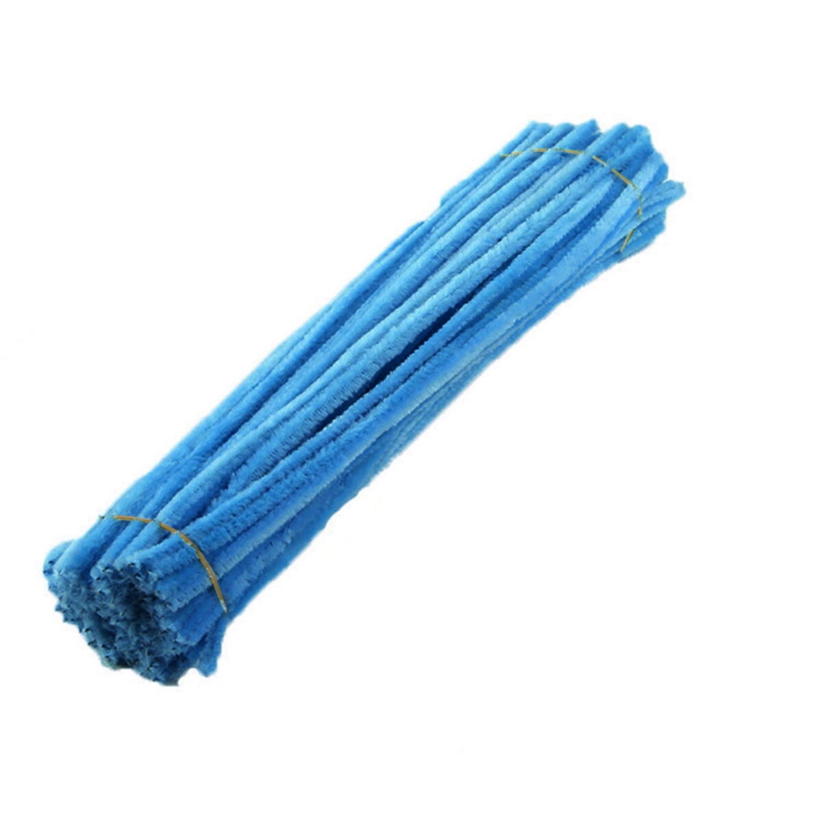 100Pc Pipe Cleanerpipe Cleaner for Craft Colanlan Plush Monochrome Clearance 100Pc Chenille Stem Solid Color Pipe Cleaners Set for Diy Arts Crafts Decorations, Blue