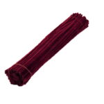 100Pc Pipe Cleanerpipe Cleaner for Craft Colanlan Plush Monochrome Clearance 100Pc Chenille Stem Solid Color Pipe Cleaners Set for Diy Arts Crafts Decorations, Coffee