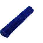 100Pc Pipe Cleanerpipe Cleaner for Craft Colanlan Plush Monochrome Clearance 100Pc Chenille Stem Solid Color Pipe Cleaners Set for Diy Arts Crafts Decorations, Dark Blue