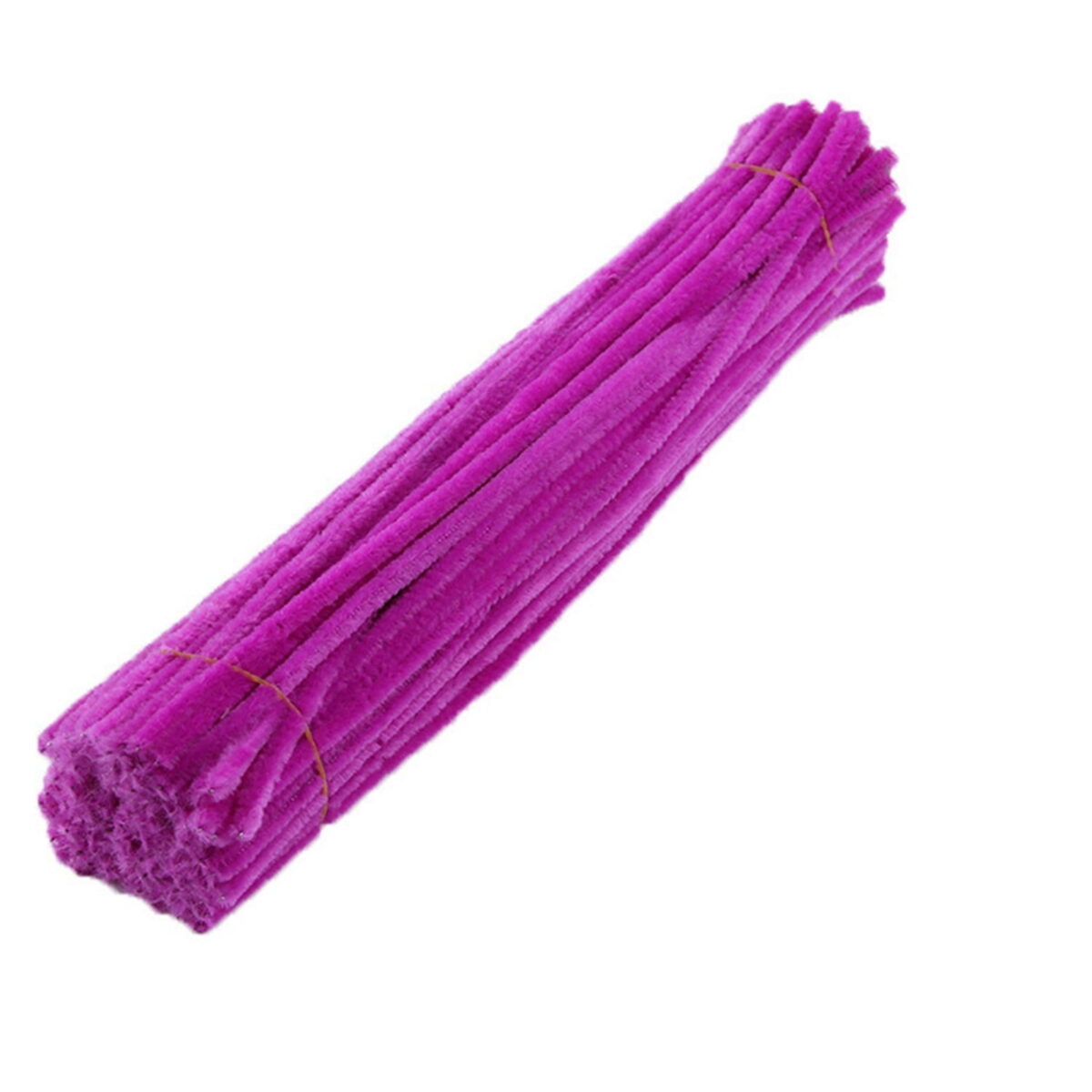 100Pc Pipe Cleanerpipe Cleaner for Craft Colanlan Plush Monochrome Clearance 100Pc Chenille Stem Solid Color Pipe Cleaners Set for Diy Arts Crafts Decorations, Purple