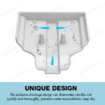 1pc Soap Tray Self Draining Soap Dish Soap Holder for Bar Soap