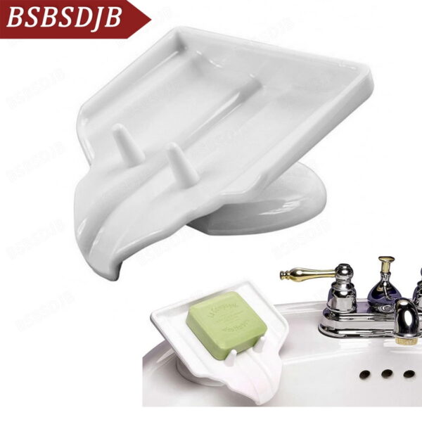 1pc Soap Tray Self Draining Soap Dish Soap Holder for Bar Soap