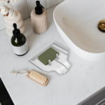 1pc Soap Tray Self Draining Soap Dish Soap Holder for Bar Soap