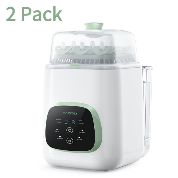 (2 pack) Momcozy KleanPal Pro Baby Bottle Washer, Sterilizer & Dryer Combo for Easy Cleaning, Bottle Washer Machine for Bottles,Baby Item Care