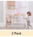 (2 pack) Regalo Easy Step® Extra Tall Walk Thru Baby Gate, Age Group 6 to 24 Months