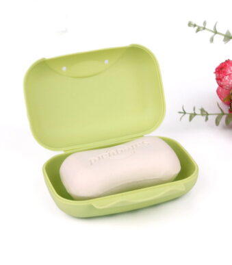 2 Pack Travel Soap Dish Box Holder Container Shower Bathroom