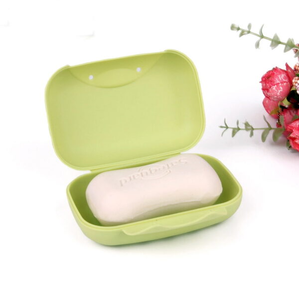 2 Pack Travel Soap Dish Box Holder Container Shower Bathroom