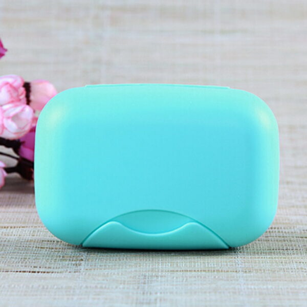 2 Pack Travel Soap Dish Box Holder Container Shower Bathroom