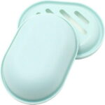2 Pcs Soap Dish, Easy Cleaning Soap Saver, Stop Mushy Soap Tray Suitable for Kitchen, Bathroom, Soap Container (Green)