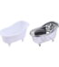 2 X Bathtub Soap Dish Holder for Shower Bathroom