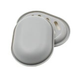 2Pack Soap Dish with Drain Holder Container Soap Saver Bathroom Shower Soap Case (GRAY)