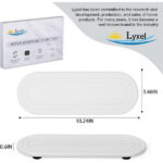 2PCS Water Absorbing Stone Tray, Fast Drying Diatomite Stone Sink Tray, Water Absorbent Diatomite Coasters, Stones Soap Trays for Kitchen Sink, Bathroom Counter Hand Soap Dish &...