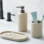 (3 pack) Better Homes & Gardens Faux Stone Accessory Tray