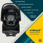(3 pack) Safety 1ˢᵗ onBoard Insta-Latch Infant Car Seat, Cowbird, Unisex