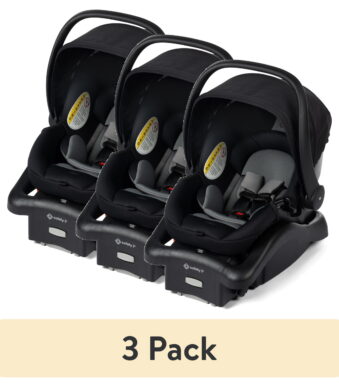 (3 pack) Safety 1ˢᵗ onBoard Insta-Latch Infant Car Seat, Cowbird, Unisex