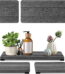 3PCS Water Absorbing Stone Tray, DryingNeat Diatomite Stone Sink Tray, Instant Dry Sink Coasters, Kitchen Sponge Hand Soap Holder, Countertop Fast Drying Counter Trays,8 * 4inch...