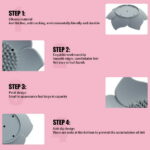 4Pcs Silicone Soap Dishes With Draining. Bathroom Bar Soap Holder For Shower. Soap Tray For Kitchen Sink