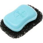 4Pcs Soap Saver Holder for Bar Soap Shower Bathroom Dish Self Draining Lift Pad Porous Construction Air Circulate PVC Non-BPA Non-Slip Durable, 4.5x2.9x0.39inch