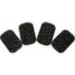 4Pcs Soap Saver Holder for Bar Soap Shower Bathroom Dish Self Draining Lift Pad Porous Construction Air Circulate PVC Non-BPA Non-Slip Durable, 4.5x2.9x0.39inch