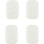 4Pcs Soap Saver Holder for Bar Soap Shower Bathroom Dish Self Draining Lift Pad Porous Construction Air Circulate Non-BPA Non- Durable, 4.5x2.9x0.39inch