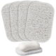 5PCS PVC Soap Saver Pad Bathroom Anti-skid Plastic Pad Shower Soap Bar Saver Lift Holder Dish Sponge Rack Tray Fast Dry Non-Slip