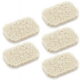 5Pcs Soap Dish, Soap Holder Accessory For Bathroom/Kitchen, 7X11X1Cm Natural Loofah Soap Dish, Easy To Clean And Environmental Protection (Beige, Ellipses)