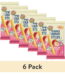 (6 pack) Earth's Best Organic Teething Crunchy Sticks Strawberry Banana Puffed Baby Snack, 0.56 oz Bag