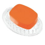 (6 pack) Mainstays Soap Dishes & Holder, Clear