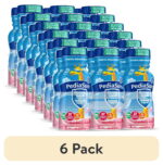 (6 pack) PediaSure Grow & Gain with Immune Support, 7g Protein, Strawberry, 8-fl-oz Bottle, 6 Shakes
