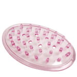 6 Plastic Soap Holder Soap Dish Bar Saver Tray Hole Drain Kitchen Shower Bath