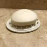 6 Plastic Soap Holder Soap Dish Bar Saver Tray Hole Drain Kitchen Shower Bath