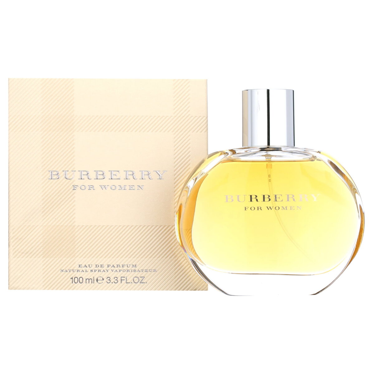 ($98 Value) Burberry Classic Eau De Parfum Spray, Perfume For Women, 3.3 Oz