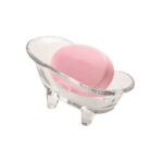 Abbott Collection Glass Bathtub Soap Dish