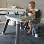 AILEEKISS 8 in 1 Baby High Chair, Toddler Dining Booster Seat for Eating, Chevron