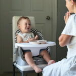 AILEEKISS 8 in 1 Baby High Chair, Toddler Dining Booster Seat for Eating, Chevron