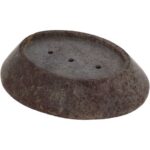 Ajuny Handicrafts Natural Stone Soap Dish Tray Holder for Shower Home Bathroom Kitchen Bath Tub 5x4 inch