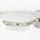 Alno A6630 Royale 4-1/4" Wall Mounted Frosted Glass Bathroom Soap Dish - Nickel