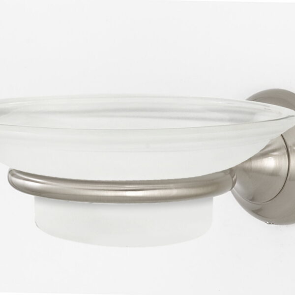 Alno Royale Series Soap Holder with Dish - Satin Nickel