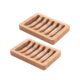 AmazerBath Soap Holder Soap Dish, Bamboo Soap Dish, 2 Pack Wood Soap Holder, Bar Soap Holder for Shower, Soap Tray Self Draining, Soap Saver for Shower, Bathroom, Kitchen,...