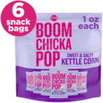 Angie's BOOMCHICKAPOP Sweet & Salty Kettle Corn, Lunchbox Snack, 1 oz., 6-Count