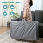 Anyask Portable Baby Bedside Sleeper Bassinet with Waterproof Mattress Pad for Infant Newborn up to 12 Month