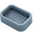 AQITTI Home Textile Soap Dish With Drain Bar Soap Holder for Shower Bathroom Toilet Soap Box Home Decoration Suitable for Living Room and Bedroom