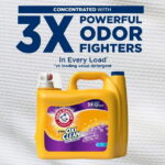 ARM & HAMMER Plus OxiClean Odor Blasters Fresh Burst, 128 Loads Liquid Laundry Detergent