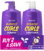 Aussie Miracle Curls Shampoo and Conditioner Dual Pack, For All Hair Types 26.2 oz