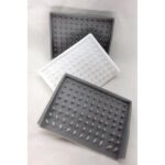 Automatic Draining Silicone Soap Dish - Elevate For Airflow - WHITE