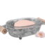 Autumn Alley Glass & Galvanized Rustic Farmhouse Soap Dish for Bathroom